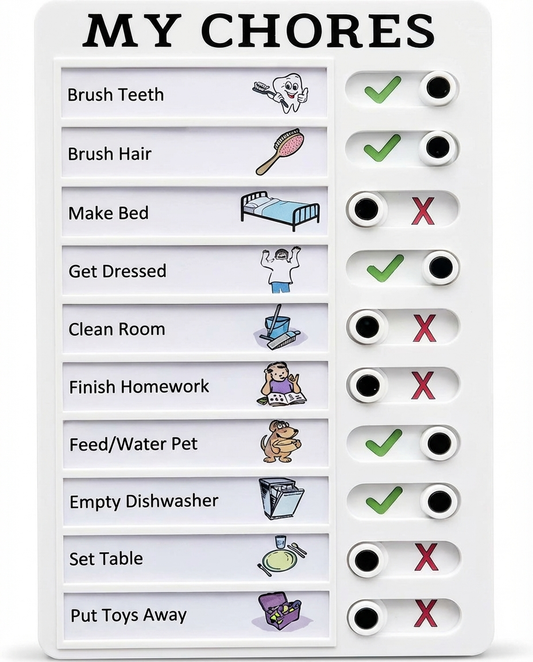 Done & Next™ – Visual Routine Board for Kids & Families